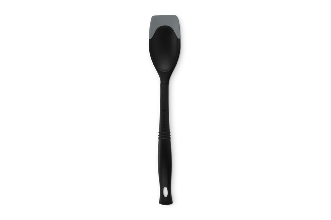 Le Creuset Professional Silicone Edge Serving Spoon Flint image number 1